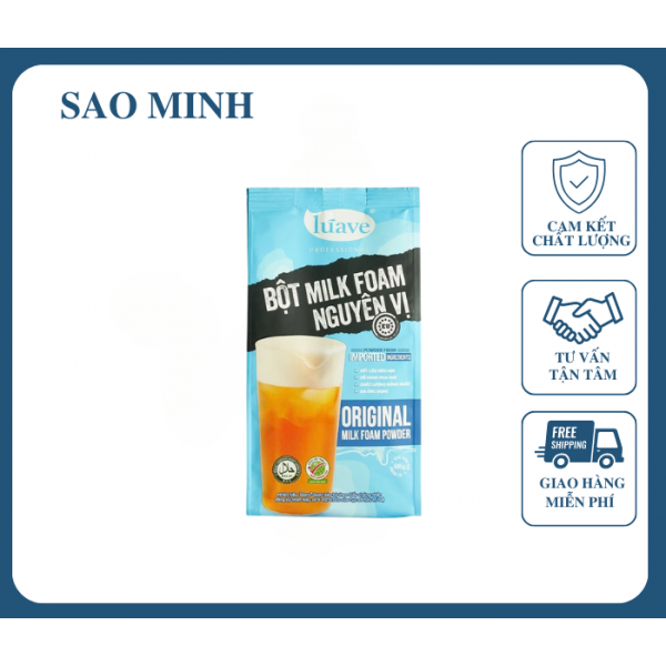 Bột Milk Foam Luave Nguyên Vị 500G